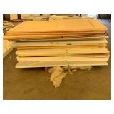 Assorted Interior/Exterior Doors (Some Unfinished)