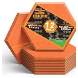 DEKIRU 12Pk Acoustic Panels 14x13x0.4 Inches