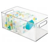 mDesign Storage Organizer, 14.5" Long - Clear