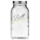 3 Ct. Ball 64oz Wide Mouth Half Gallon Mason Jar