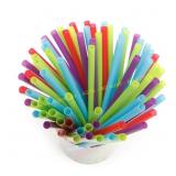 400 Ct. Kolorae Assorted Plastic Drinking Straws