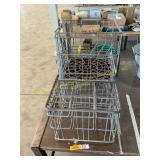 Milk crates and planters