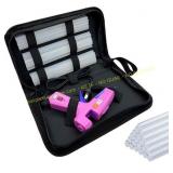 Unbranded Mini Hot Glue Gun Kit with 30 Glue Stick