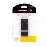 2 Ct. Monster HDMI Jack to Display Port Adapter