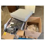 Clothing, cushions,
