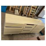 Blonde dresser