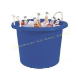 Gracious Living 17.8 gal Blue Utility Tote