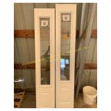 2 Ct. 14in W Exterior French Door Panels