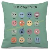 Pink Pillow Cover 22x22, Calming Decor