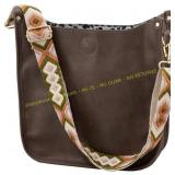 Pinafore Vegan Leather Crossbody Bag