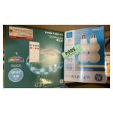 G&E LED LIGHT BULBS & 16 Ft STRIP LIGHT