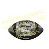 Wilson NCAA Statement Jr Football - Black/Gray