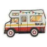 Haigoo Happy Camper Door Mat 23"x16" 2 Pack