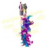 2X Quirky Kitty Rose All Day Feather Wand Cat Toy