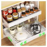 Delamu Expandable Pull Out Cabinet Organizer