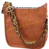 Pinafore Vegan Leather Crossbody Bag