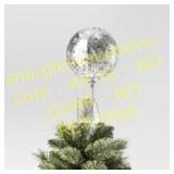 11.25" Mirrored Ball Tree Topper - Wondershop