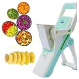 LCTROS Mandoline Slicer with Container, Green