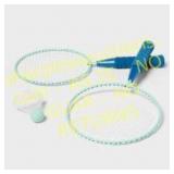 Badminton Set 3pc Aqua Blue - Sun Squad ?