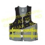Speedo Adult Life Vest - Black/Lime XS/S