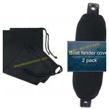 Boat Fender Covers 7.5" x 18" 2 Pack