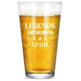 Futtumy: Legends in April Beer Glass