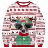 Xl Uideazone Unisex Ugly Xmas Sweater Dog Puppy