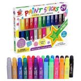 TBC The Best Crafts Tempera Paint Sticks 24