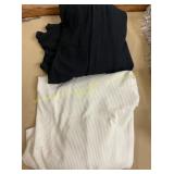 2ct black and white long sleeve shirts 4xl