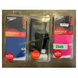 3ct Speedo Silicone swim Cap Junior, Adult & 1-Sz
