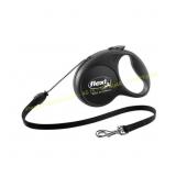 2 ct Flexi Black Retractable Nylon Dog Leash Mediu