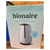 Bionaire ultrasonic top fill humidifier