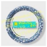 Up&Up Blue Floral Paper Plate 10in - 150ct
