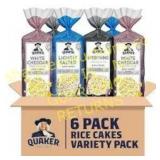 Quaker Large Rice Cakes, 3 Flavor Variety