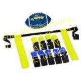 Franklin Sports 10 Player Flag Football set