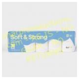 Soft & Strong Toilet Paper - 24 Rolls pckg open