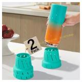 CDYJLDY Water Bottle Drying Rack: Green 2 Pack