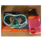 Speedo swim-masks & cap Sz. Jrs.