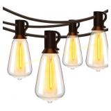 Ollny 50FT Outdoor String Lights, 25+2 Bulbs