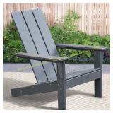 Skypatio Adirondack Chair, Grey, All-Weather