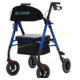 ELENKER Rollator Walker, 8 Wheels,