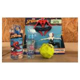 Spider-Man Dive toys 2/3, bubbles & sonic ball