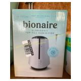 Bionaire ultrasonic top fill humidifier