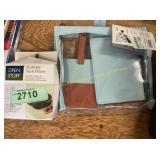 Open story Stuffable neck pillow & passport case