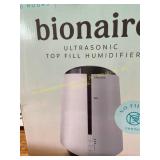 Bionaire ultrasonic humidifier
