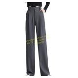 Womens Winter Wide Leg Dress Pants large