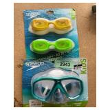 Speedo swim- masks and goggles kids Sz.