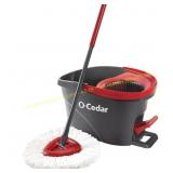 O-Cedar EasyWring 12" Spin Mop & Bucket