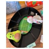 Football Platter & Mario Bros Pirahna Lamp
