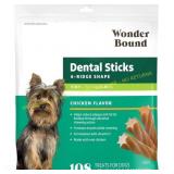 Wonder Bound Tiny Dog Dental Sticks, 108ct